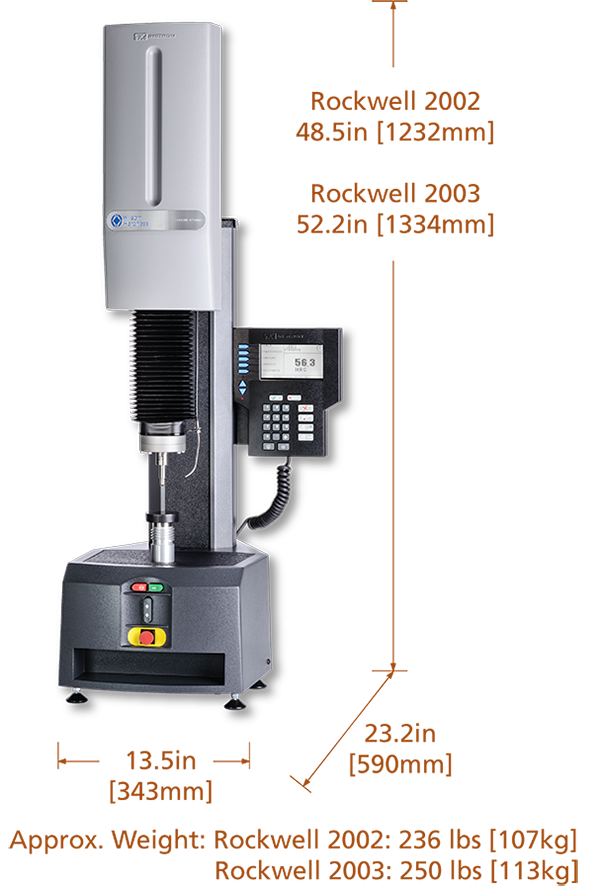 Rockwell 2000 洛氏硬度计